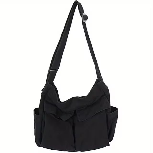Casual Flap Pocket Large Capacity Designer Shoulder Bag Mssza