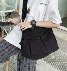 Casual Flap Pocket Large Capacity Designer Shoulder Bag Mssza