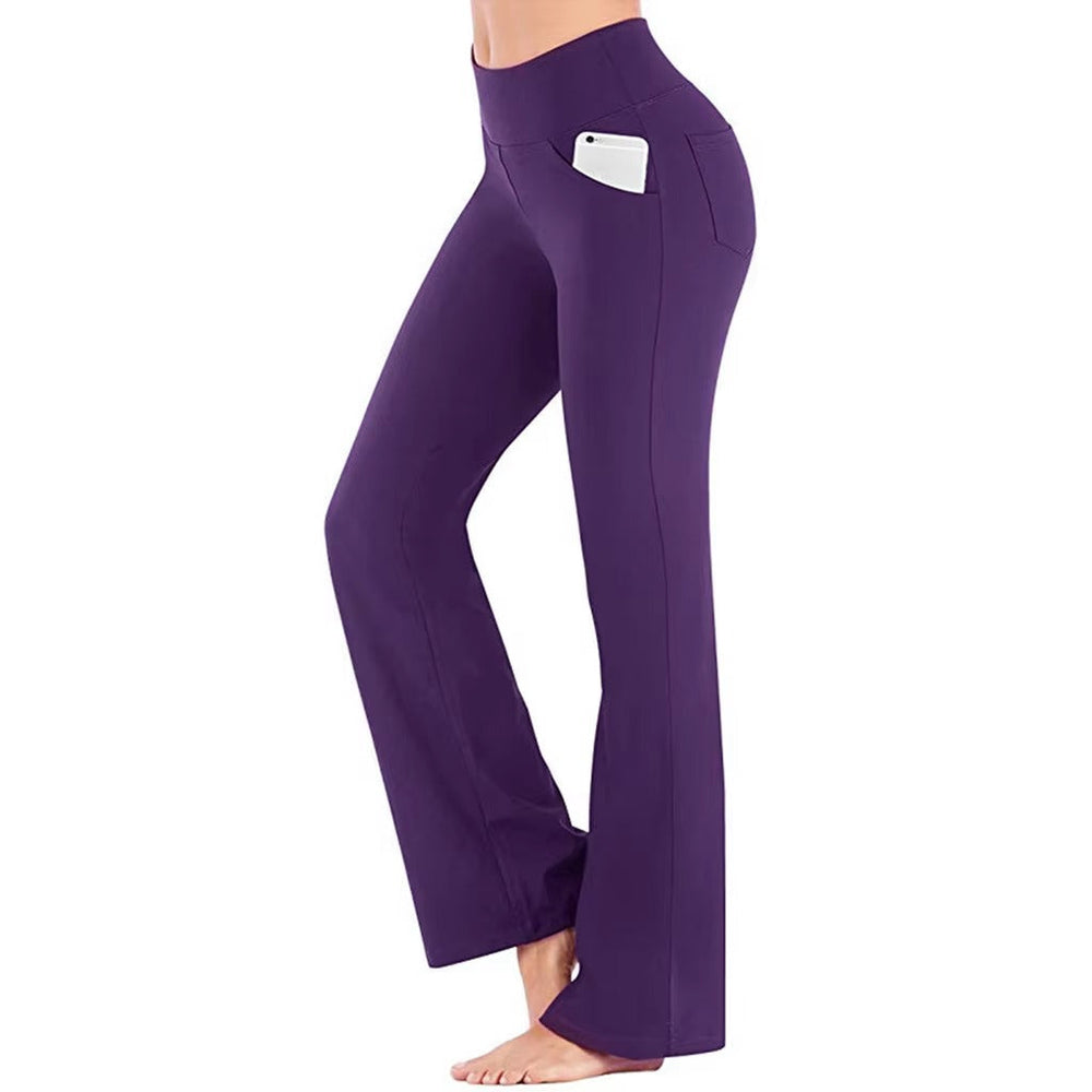 Casual Flared Wide Killer High Waist Long Pant Mssza