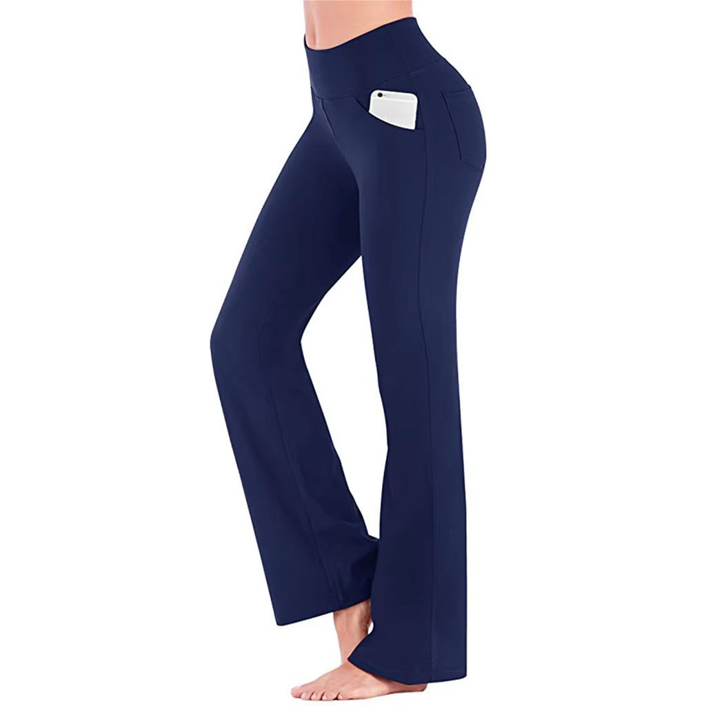 Casual Flared Wide Killer High Waist Long Pant Mssza