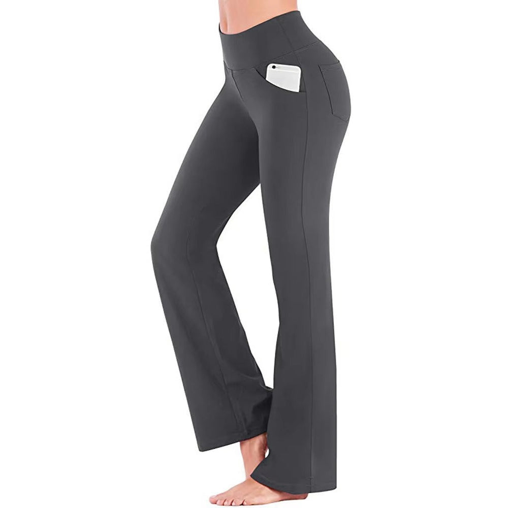 Casual Flared Wide Killer High Waist Long Pant Mssza