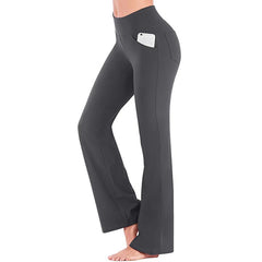 Casual Flared Wide Killer High Waist Long Pant Mssza
