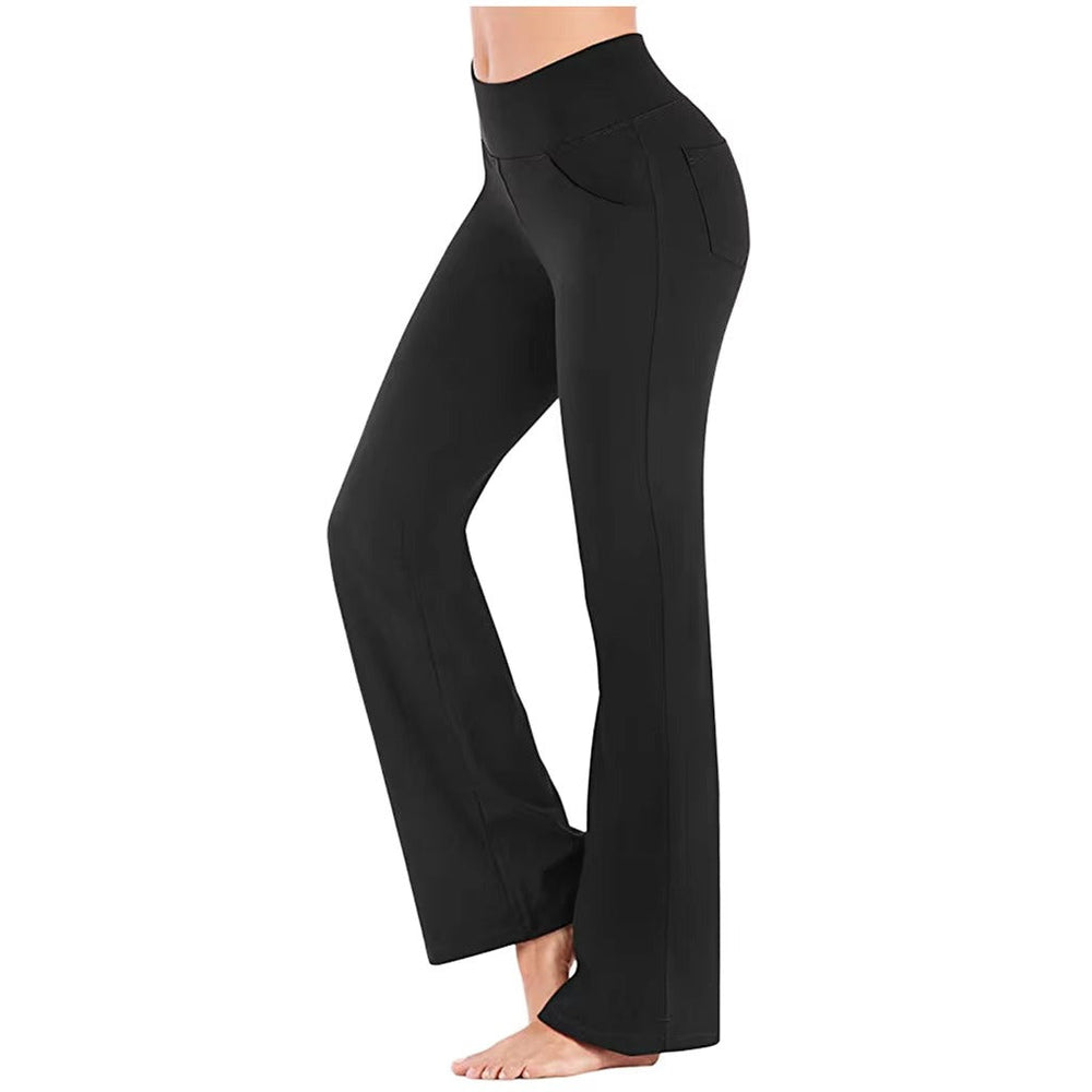 Casual Flared Wide Killer High Waist Long Pant Mssza