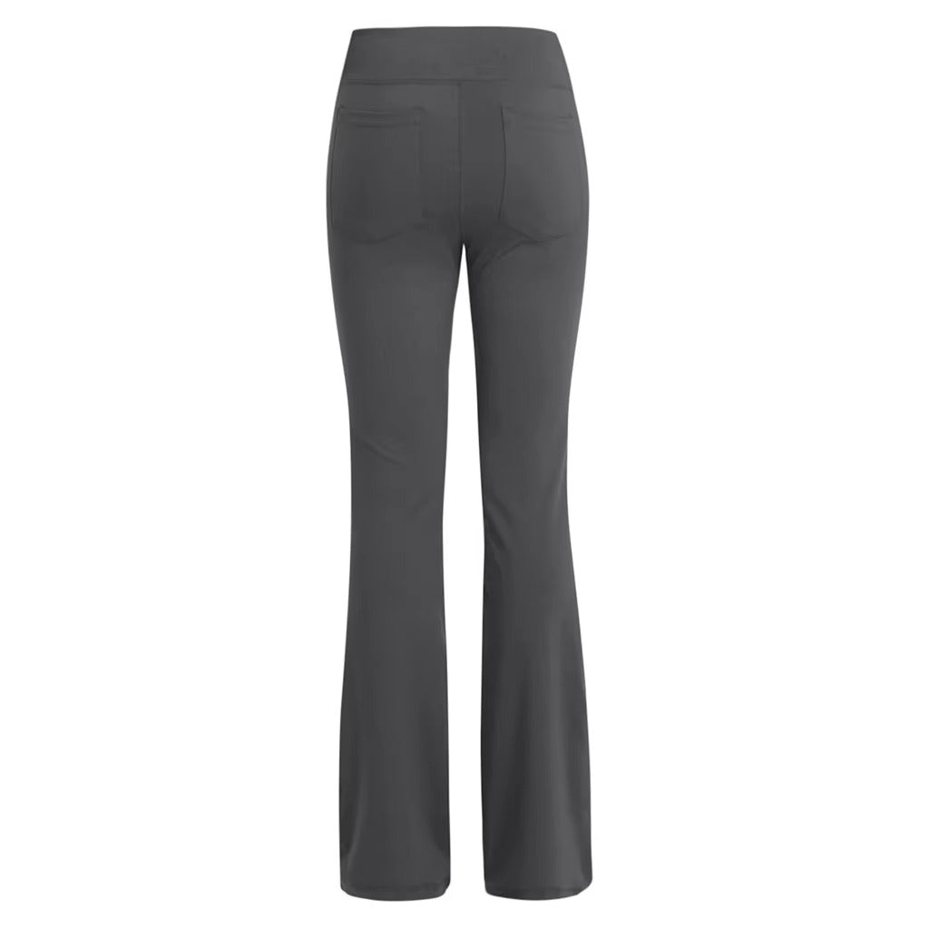 Casual Flared Wide Killer High Waist Long Pant Mssza