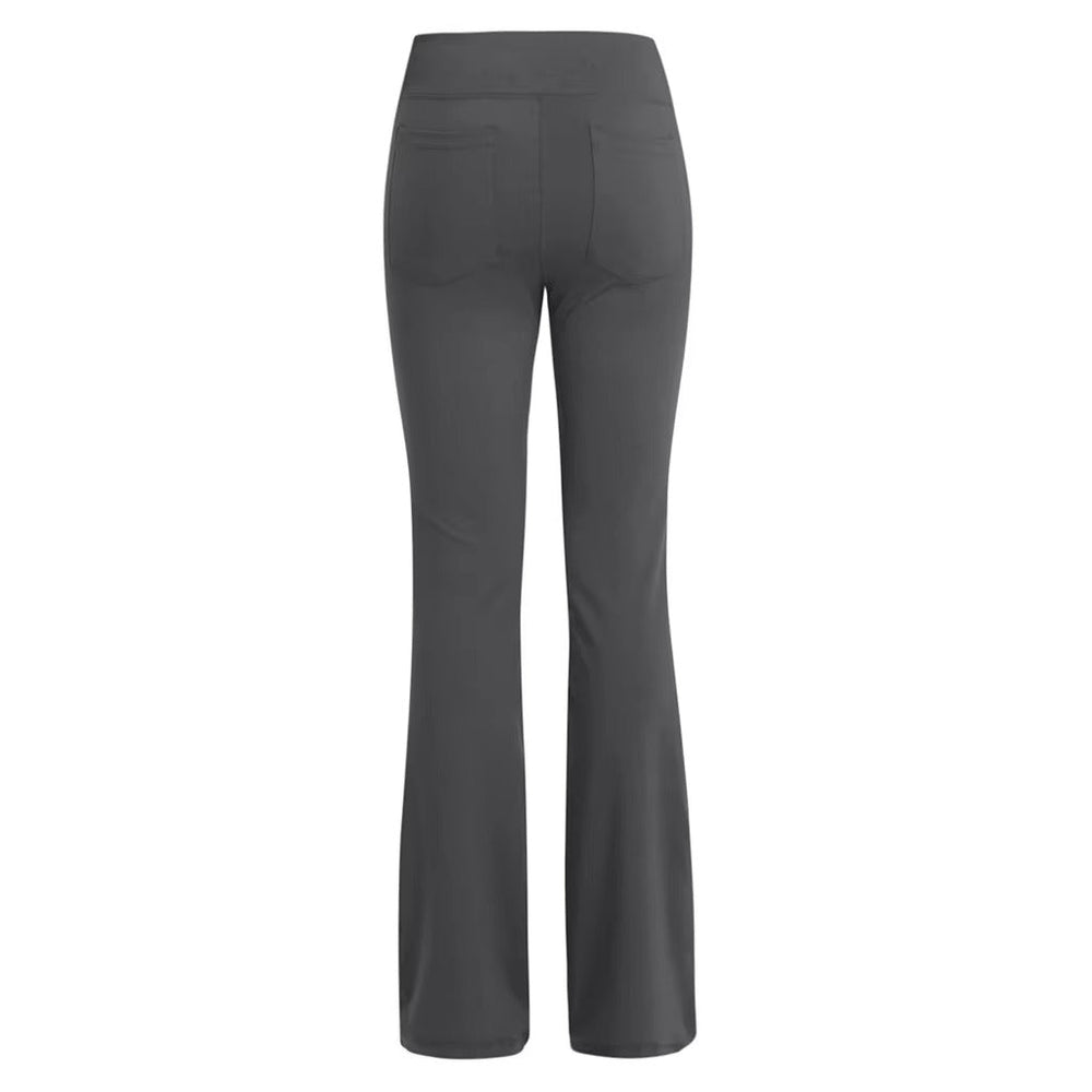 Casual Flared Wide Killer High Waist Long Pant Mssza