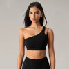 Full Cup Breathable High Quality One Shoulder Tube Sports Top Mssza