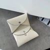 Casual Genuine Leather Credit Card Holder Business Pillow Coin Case Purse Wallet Mssza