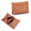 Casual Genuine Leather Credit Card Holder Business Pillow Coin Case Purse Wallet Mssza