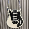 Casual Guitar Shape Handmade Crossbody Shoulder Bag Mssza