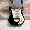 Casual Guitar Shape Handmade Crossbody Shoulder Bag Mssza