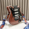 Casual Guitar Shape Handmade Crossbody Shoulder Bag Mssza