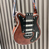 Casual Guitar Shape Handmade Crossbody Shoulder Bag Mssza