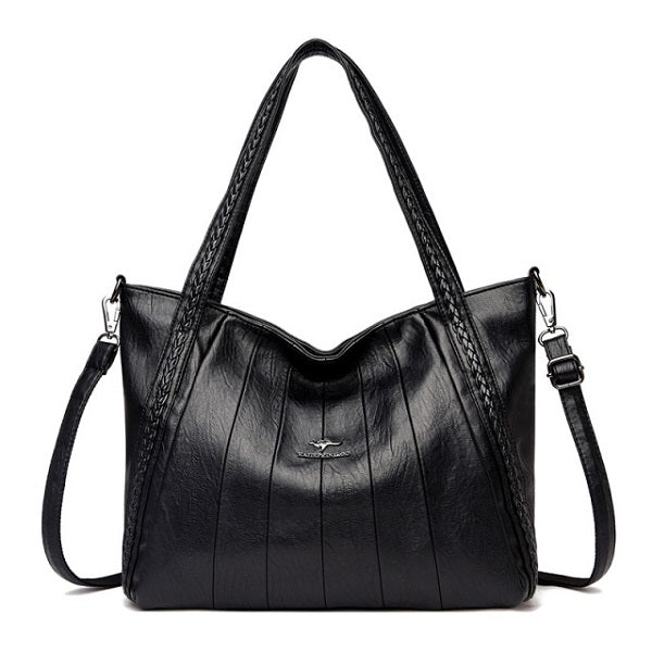 Casual High Quality PU Leather Handbags Mssza