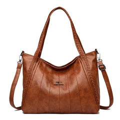 Casual High Quality PU Leather Handbags Mssza