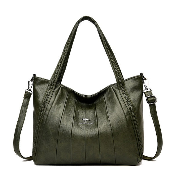 Casual High Quality PU Leather Handbags Mssza