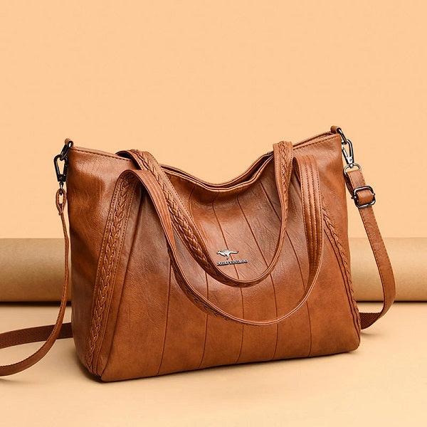 Casual High Quality PU Leather Handbags Mssza