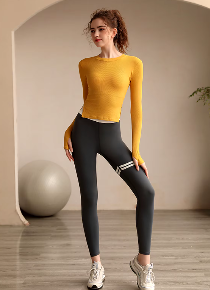 Casual High Quality Running Quick Dry Fitness Clothing Sport Suit Mssza