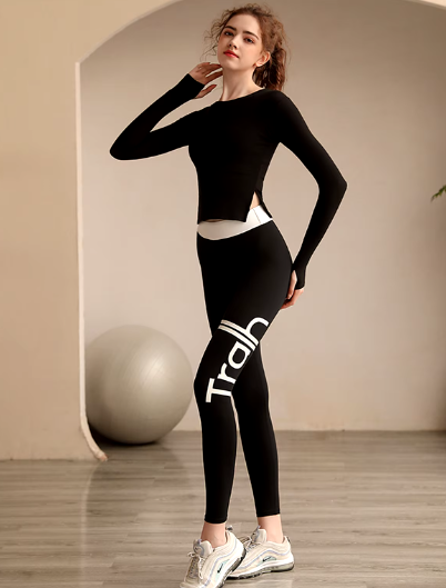 Casual High Quality Running Quick Dry Fitness Clothing Sport Suit Mssza