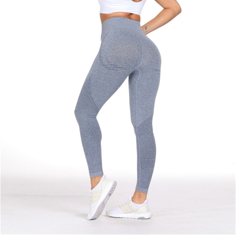 Casual High Waist Compression Tights Fitness Yoga Pants Mssza