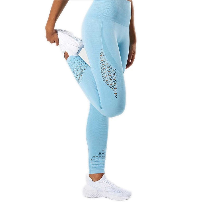 Casual High Waist Compression Tights Fitness Yoga Pants Mssza