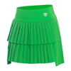 Casual High Waist Double Layer Pleated Athletic Sports Skirt Mssza