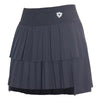 Casual High Waist Double Layer Pleated Athletic Sports Skirt Mssza