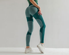 Casual High Waist Push Up Running Sport Yoga Pants Mssza