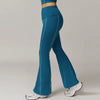 Casual High Waisted Wide Legs Slim Ming Flared Yoga Pants Mssza