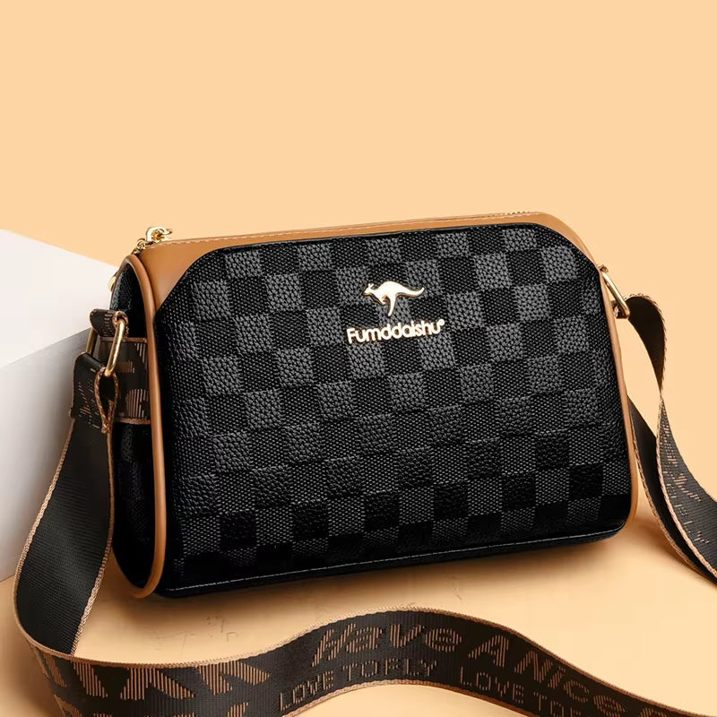 Casual Interior Compartment Crossbody Versatile Bag Mssza