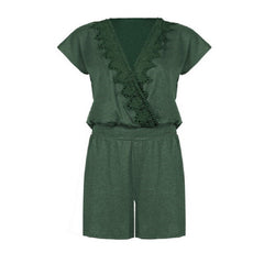 Casual Jumpsuits Short Loose Sleeveless Tank Mssza