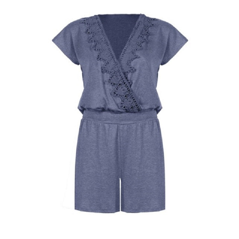 Casual Jumpsuits Short Loose Sleeveless Tank Mssza