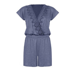 Casual Jumpsuits Short Loose Sleeveless Tank Mssza