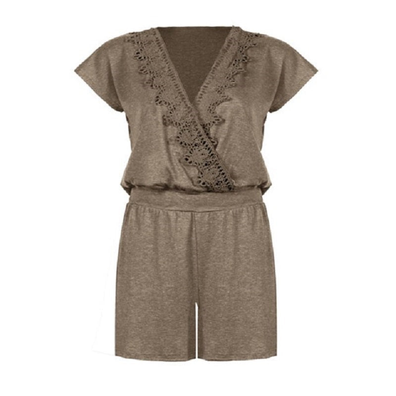 Casual Jumpsuits Short Loose Sleeveless Tank Mssza