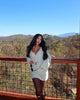 Casual Knitted Blouse Cardigan Top Slim Short Skirt Bikini Suit Beach Vacation Dress Mssza