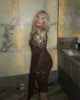 Casual Lace Draped Ruched Hollow Out Deep V Neck Long Sleeve Playsuits Romper Mssza