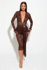 Casual Lace Draped Ruched Hollow Out Deep V Neck Long Sleeve Playsuits Romper Mssza