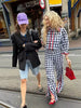 Casual Lace Plaid Lapel Single Breasted Half Sleeve Shirt And Pant 2 Piece Sets Mssza