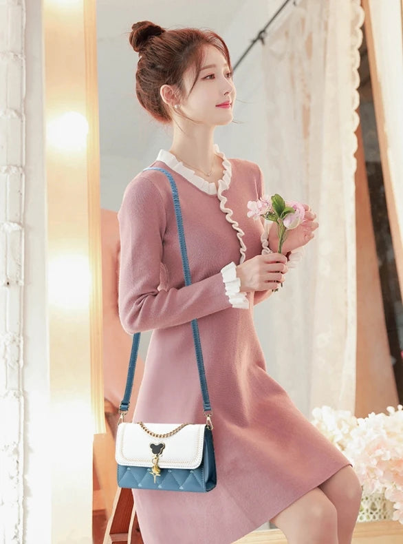 Casual Large-Capacity High-Value Foreign Fashionable And Versatile Shoulder Crossbody bags Mssza