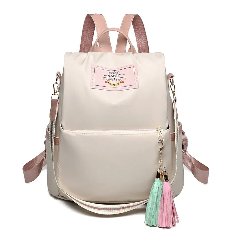 Casual Large Capacity Oxford Cloth Bags Ladies Backpack High Quality Shoulder Bag Mssza