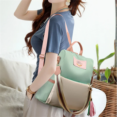 Casual Large Capacity Oxford Cloth Bags Ladies Backpack High Quality Shoulder Bag Mssza