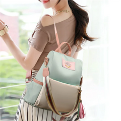 Casual Large Capacity Oxford Cloth Bags Ladies Backpack High Quality Shoulder Bag Mssza