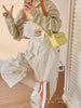Casual Large Loose and Slim Retro One Piece Pants Embroidered Denim Strap Jumpsuits Mssza
