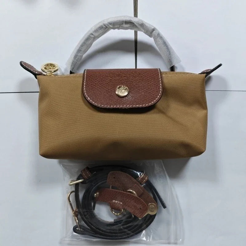 Casual Lather Satchel Coin Purse Cosmetic Mini Dumpling Crossbody Handbags Mssza