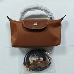 Casual Lather Satchel Coin Purse Cosmetic Mini Dumpling Crossbody Handbags Mssza