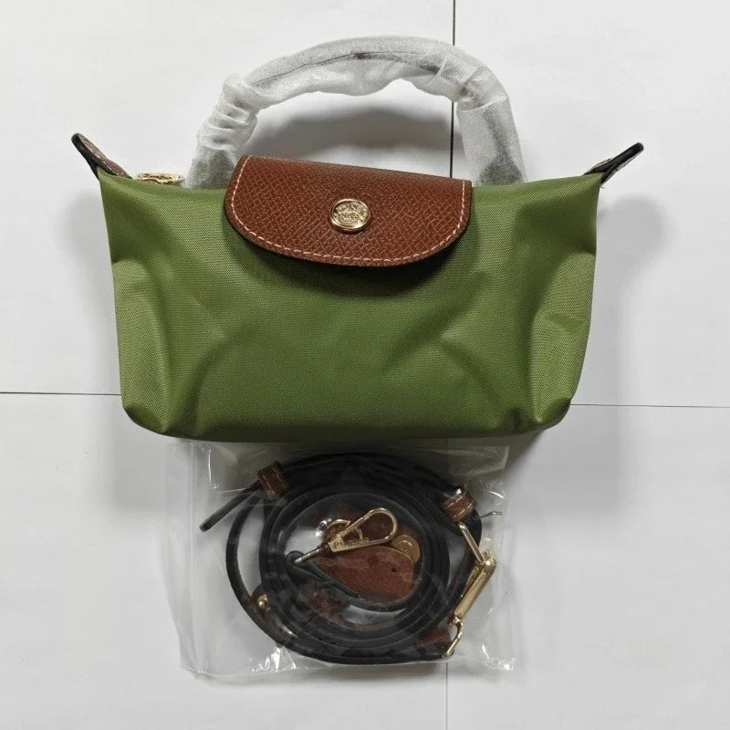 Casual Lather Satchel Coin Purse Cosmetic Mini Dumpling Crossbody Handbags Mssza