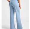 Casual Layer High Waisted Leggings Loose Straight Sand Modal Yoga Pants Mssza