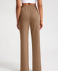 Casual Layer High Waisted Leggings Loose Straight Sand Modal Yoga Pants Mssza