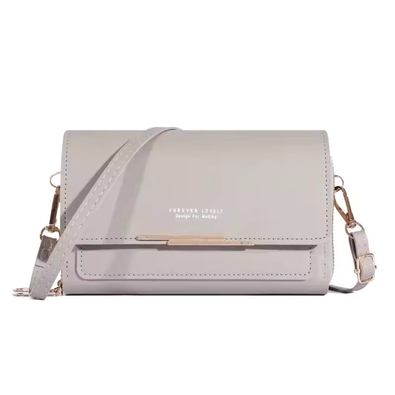 Casual Multi Card Large Capacity Mobile Phone Packet Shoulder Bag Mssza