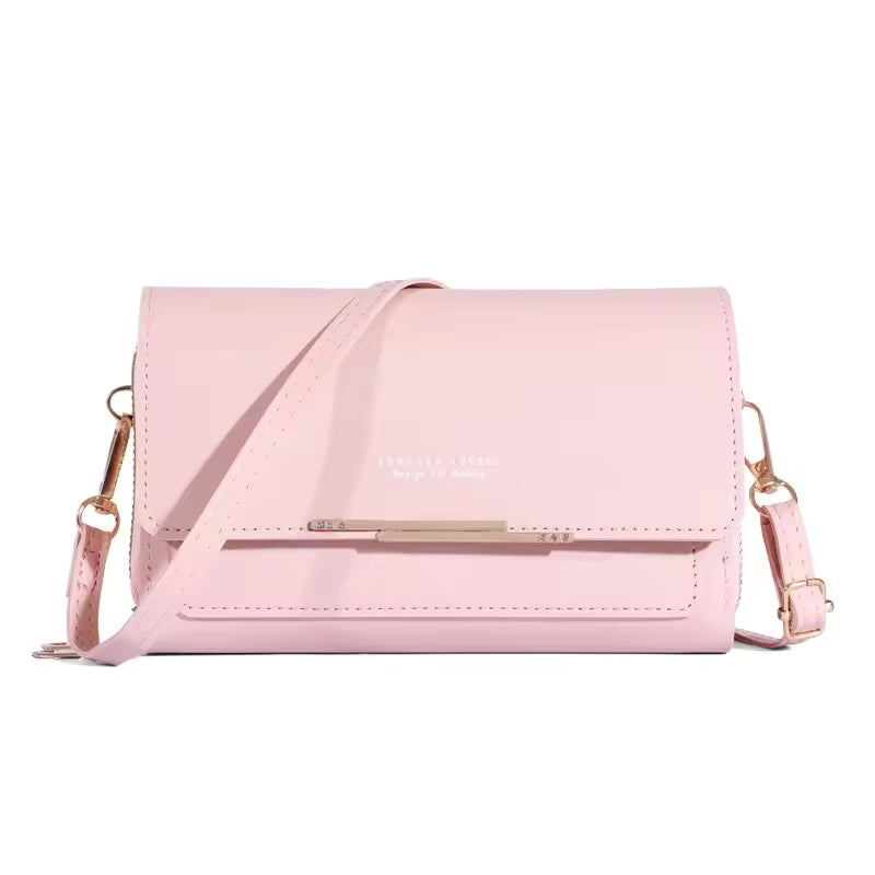 Casual Multi Card Large Capacity Mobile Phone Packet Shoulder Bag Mssza