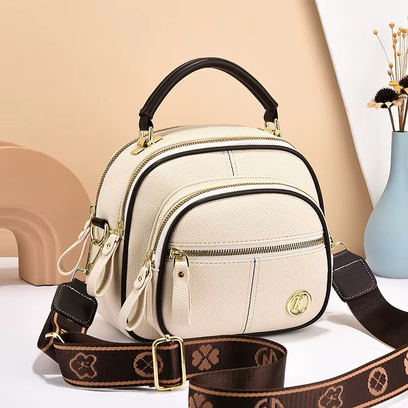 Casual Multi Layer Shoulder Minimalist Crossbody Bag Mssza